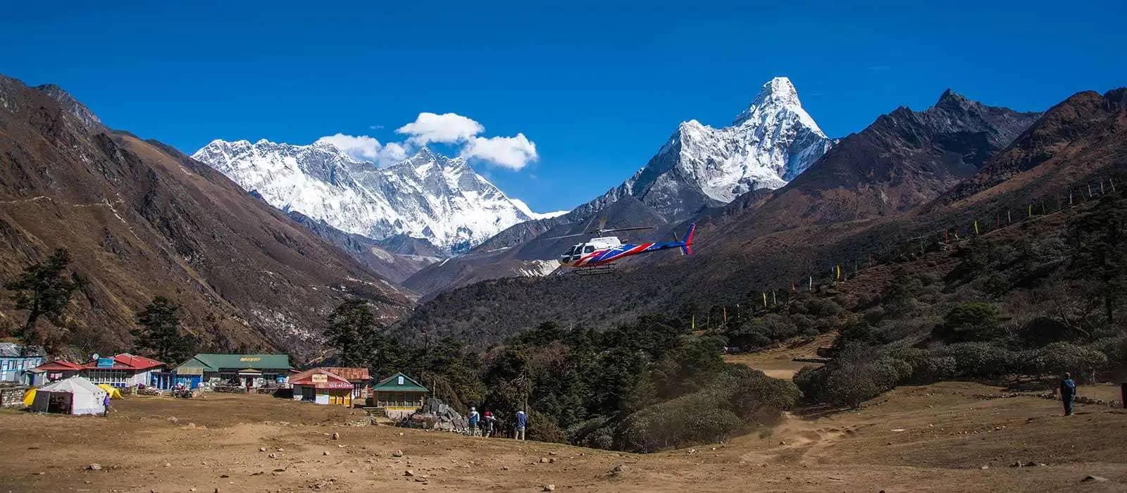 Everest Base Camp Trek and Fly back by helicopter