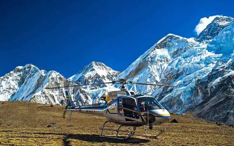 Everest Base Camp Trek and Fly Back by Helicopter